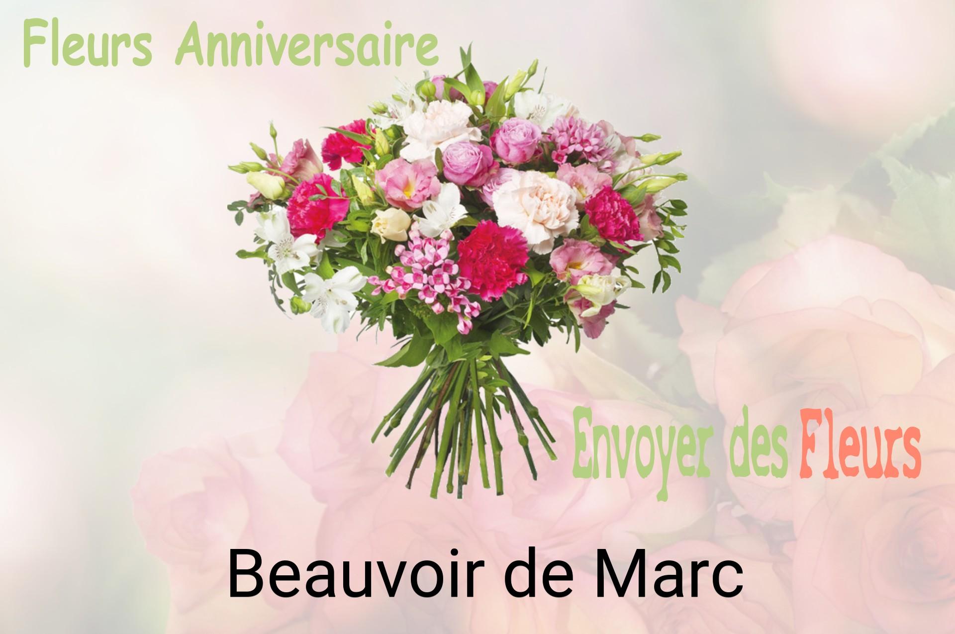 Bouquet de fleurs d’anniversaire livré à Beauvoir-de-Marc