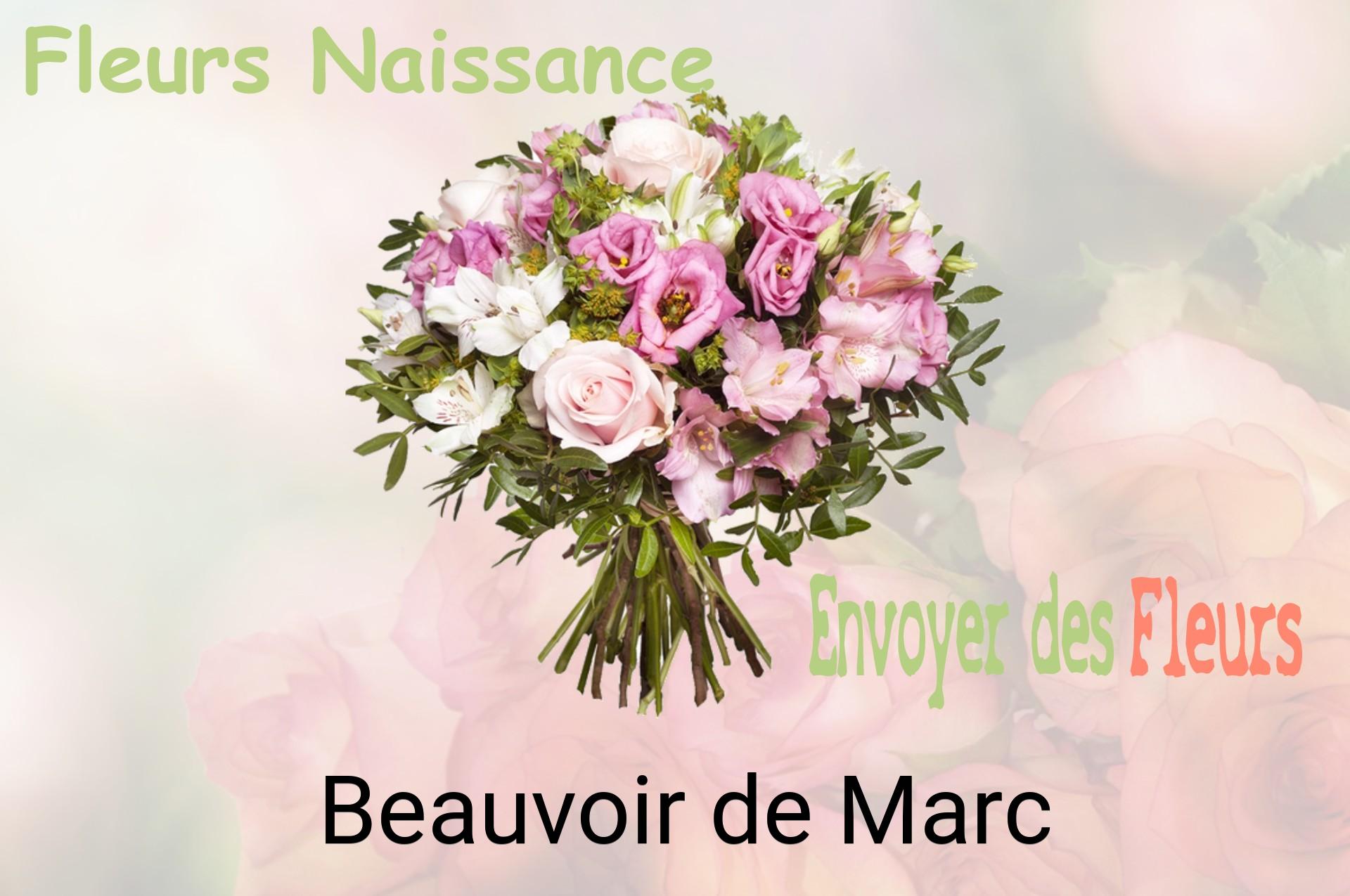Bouquet de fleurs de naissance livré à Beauvoir-de-Marc